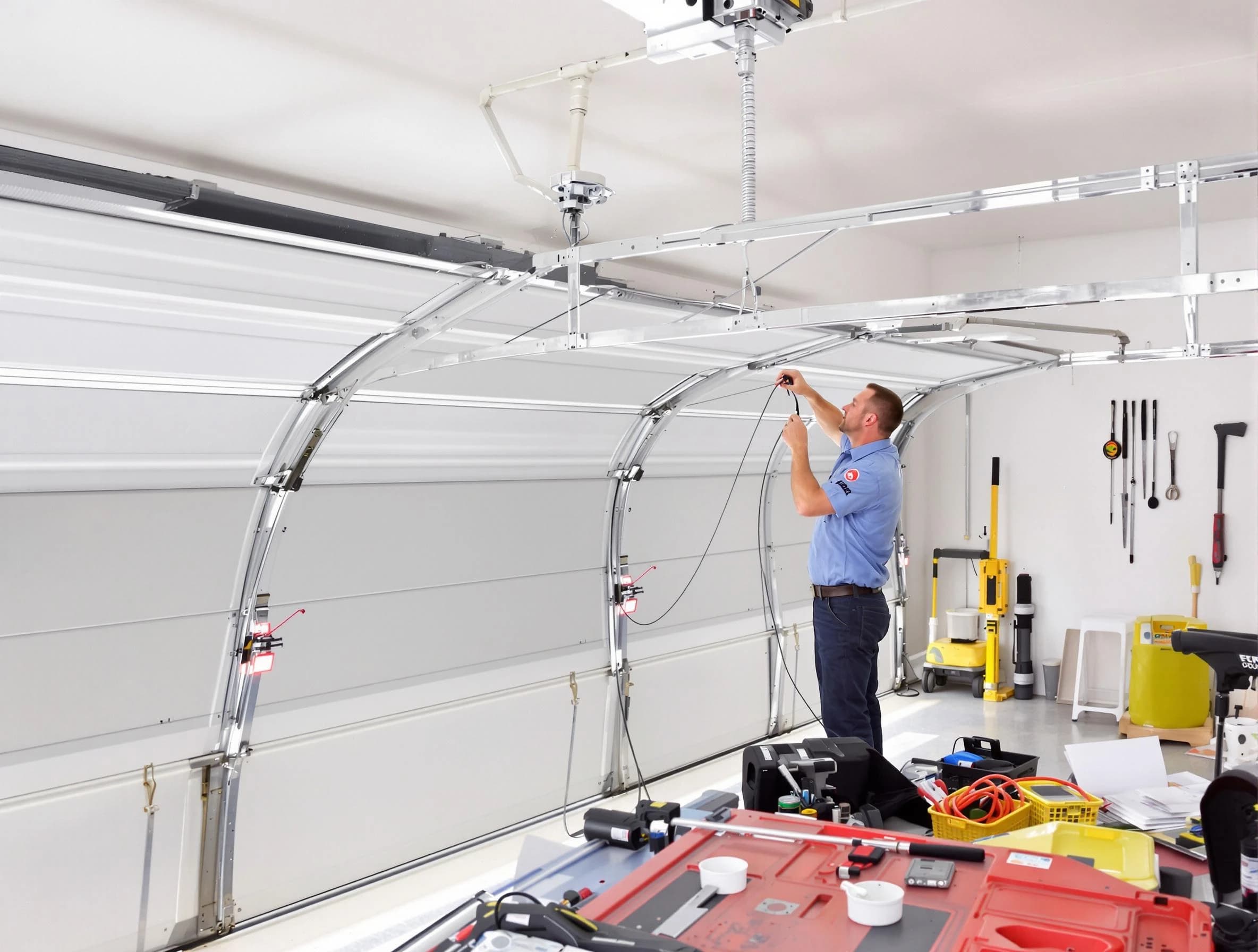 Garage door cable repair service by Herriman Garage Door Repair in Herriman