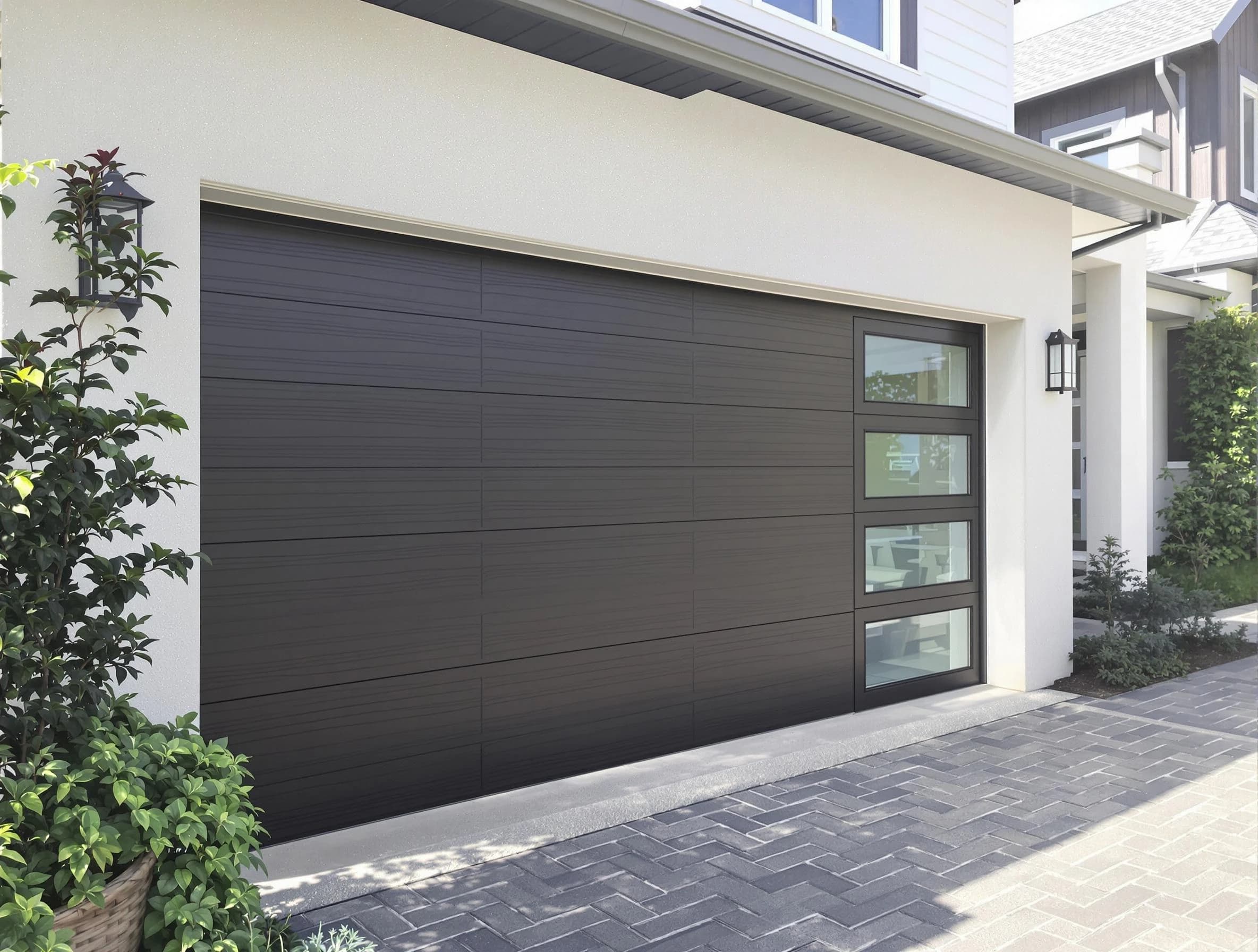 Custom garage door installation by Herriman Garage Door Repair in Herriman