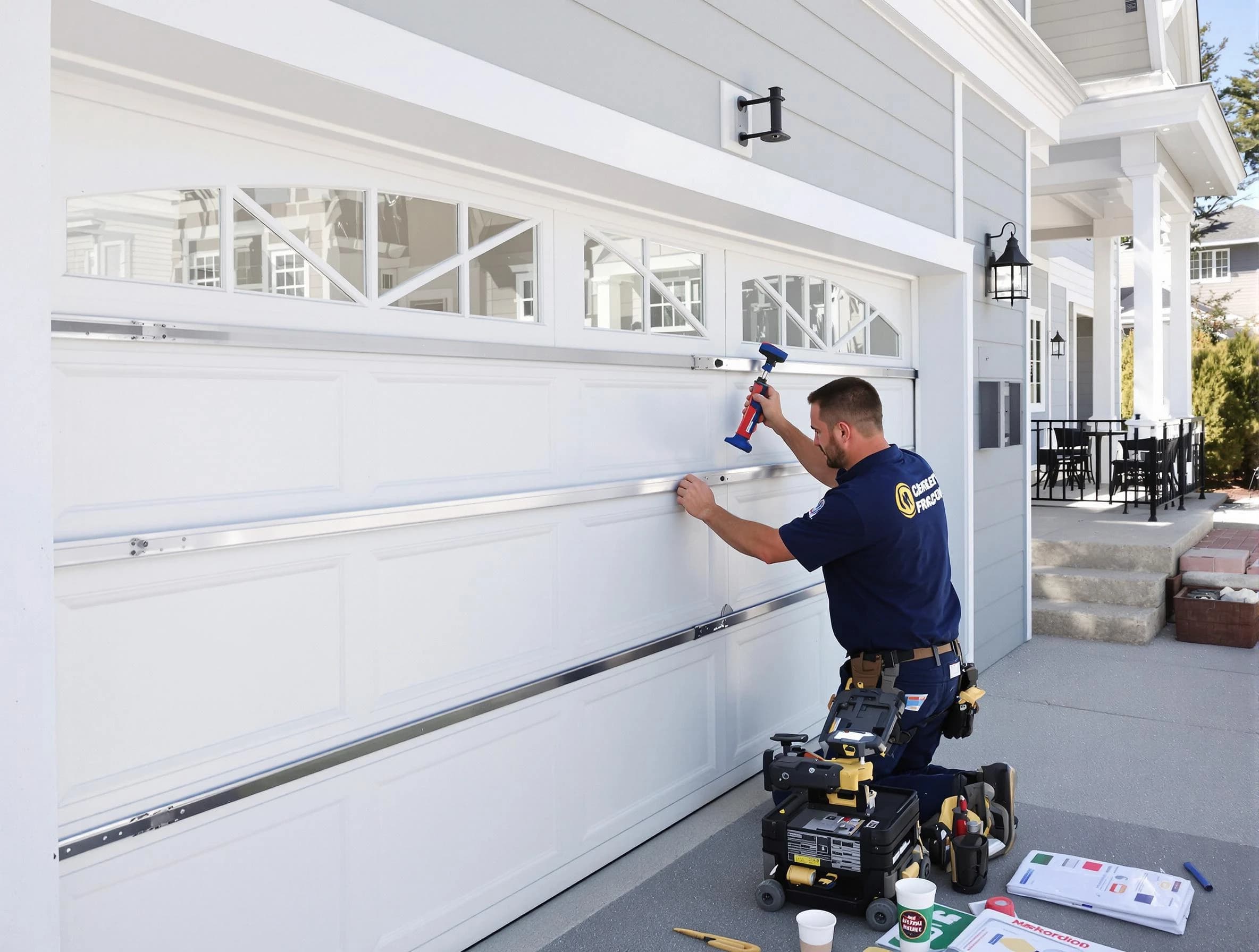 Professional garage door installation by Herriman Garage Door Repair in Herriman