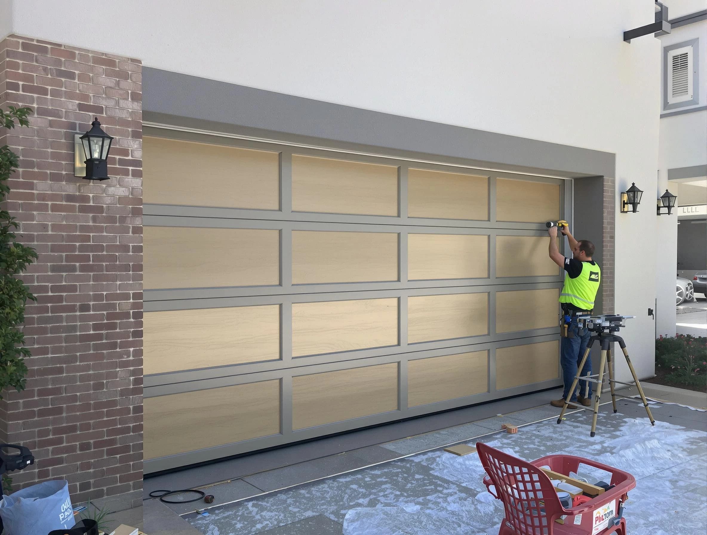 Garage door replacement service by Herriman Garage Door Repair in Herriman