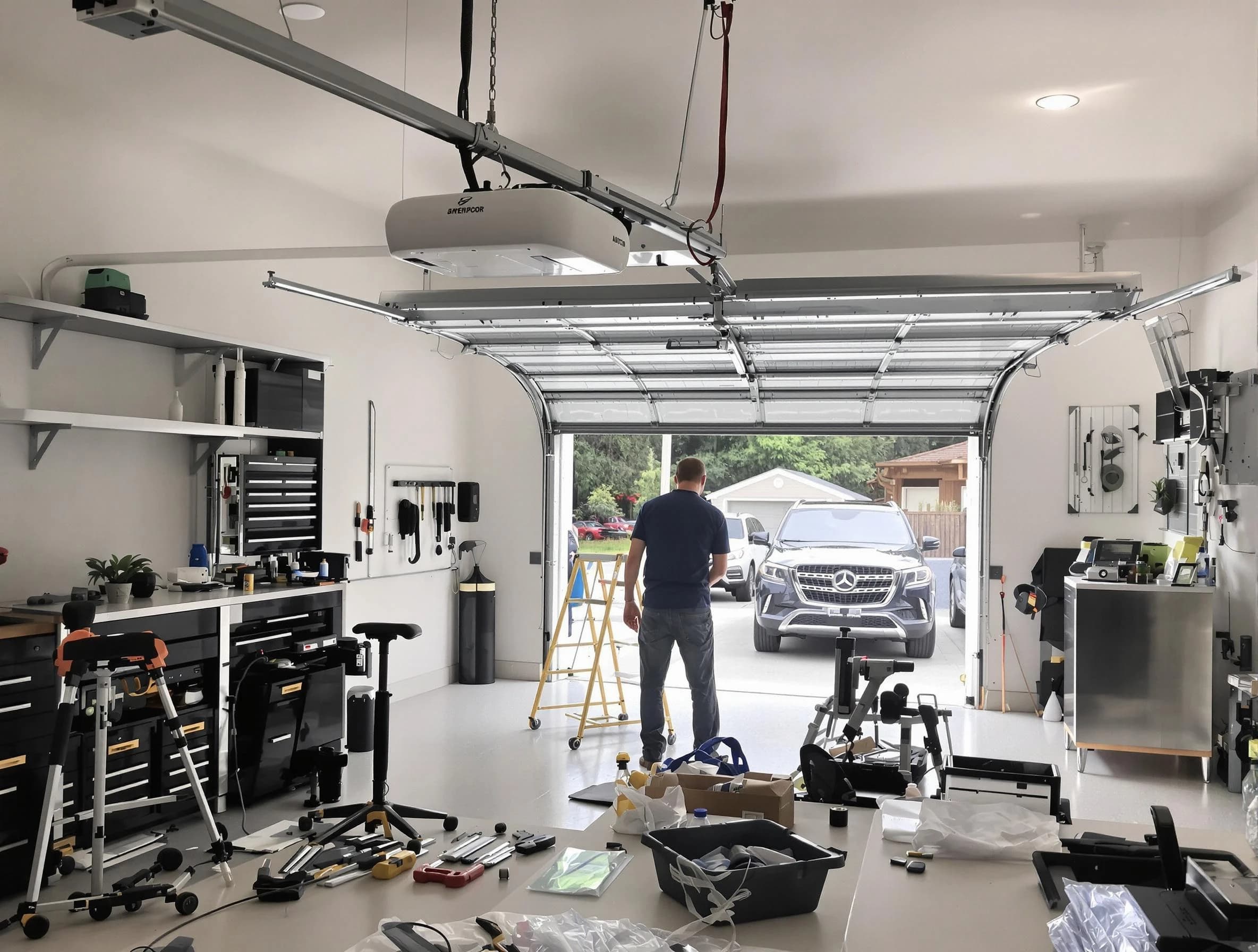 Garage door opener installation by Herriman Garage Door Repair in Herriman