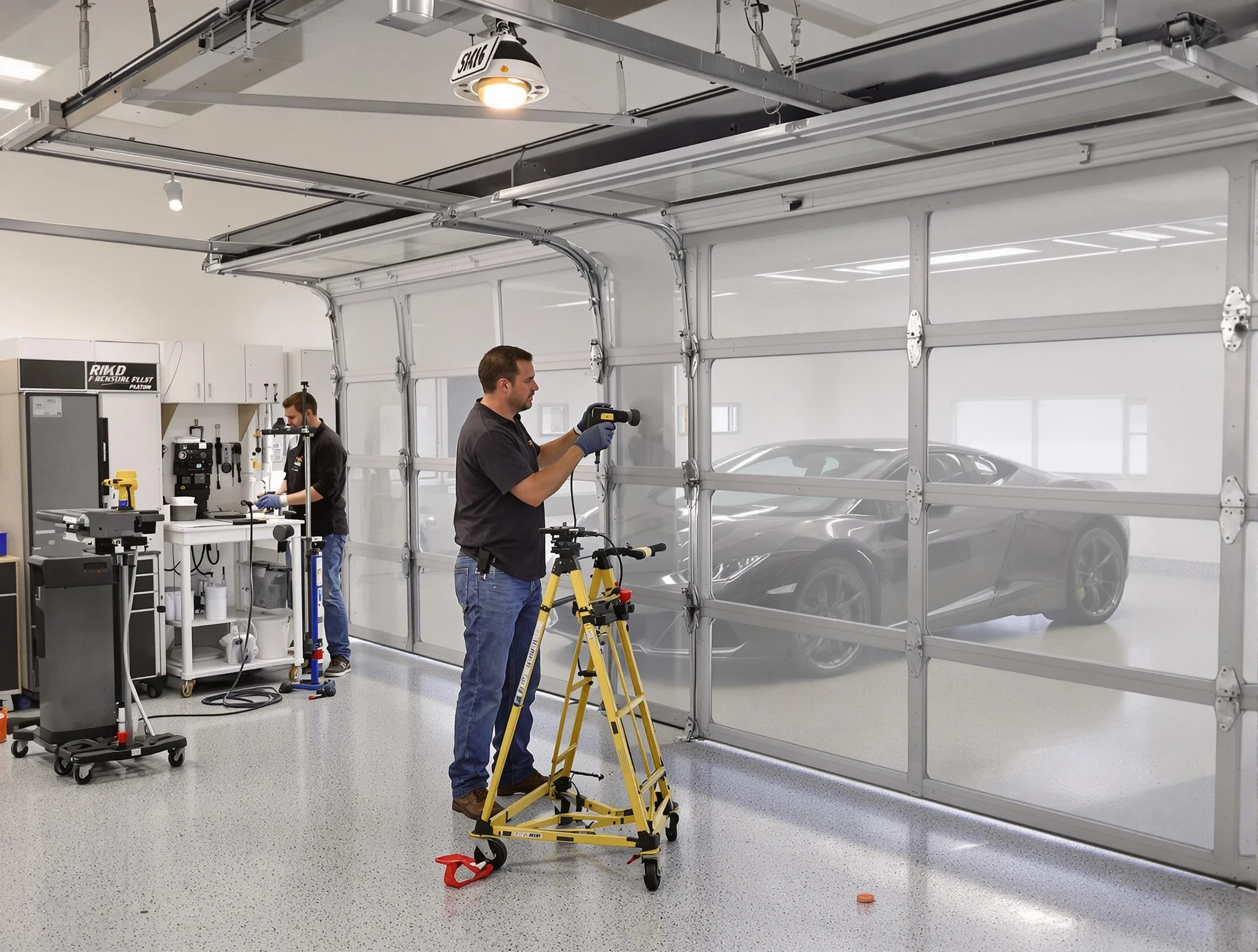 Garage Door Dents Repair in Herriman