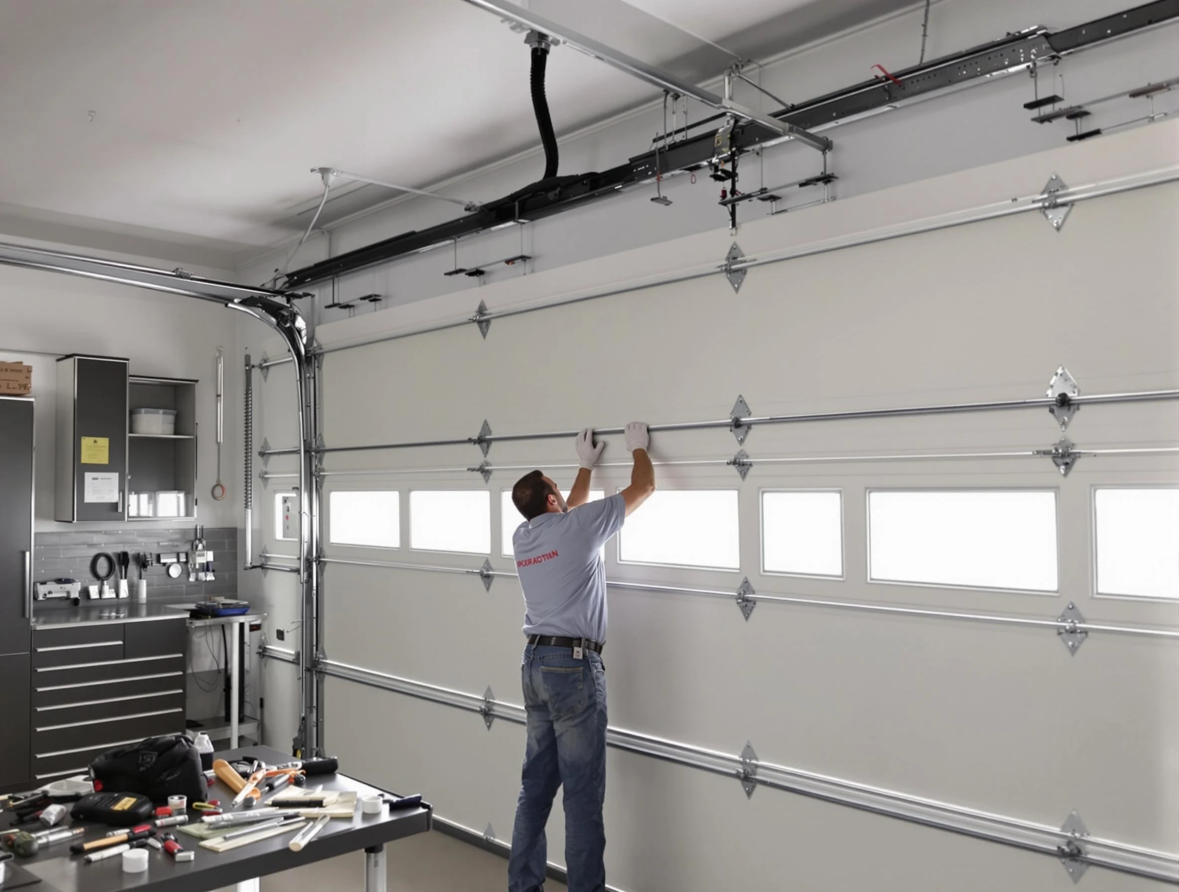 Garage Door Track Repair in Herriman