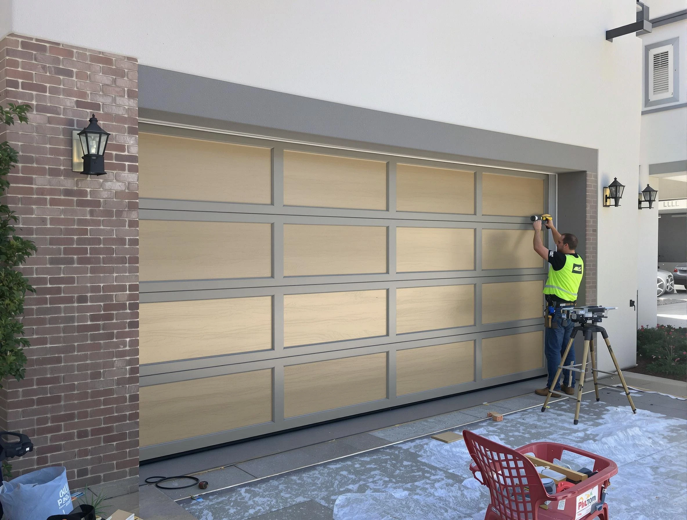Garage door replacement service by Herriman Garage Door Repair in Herriman