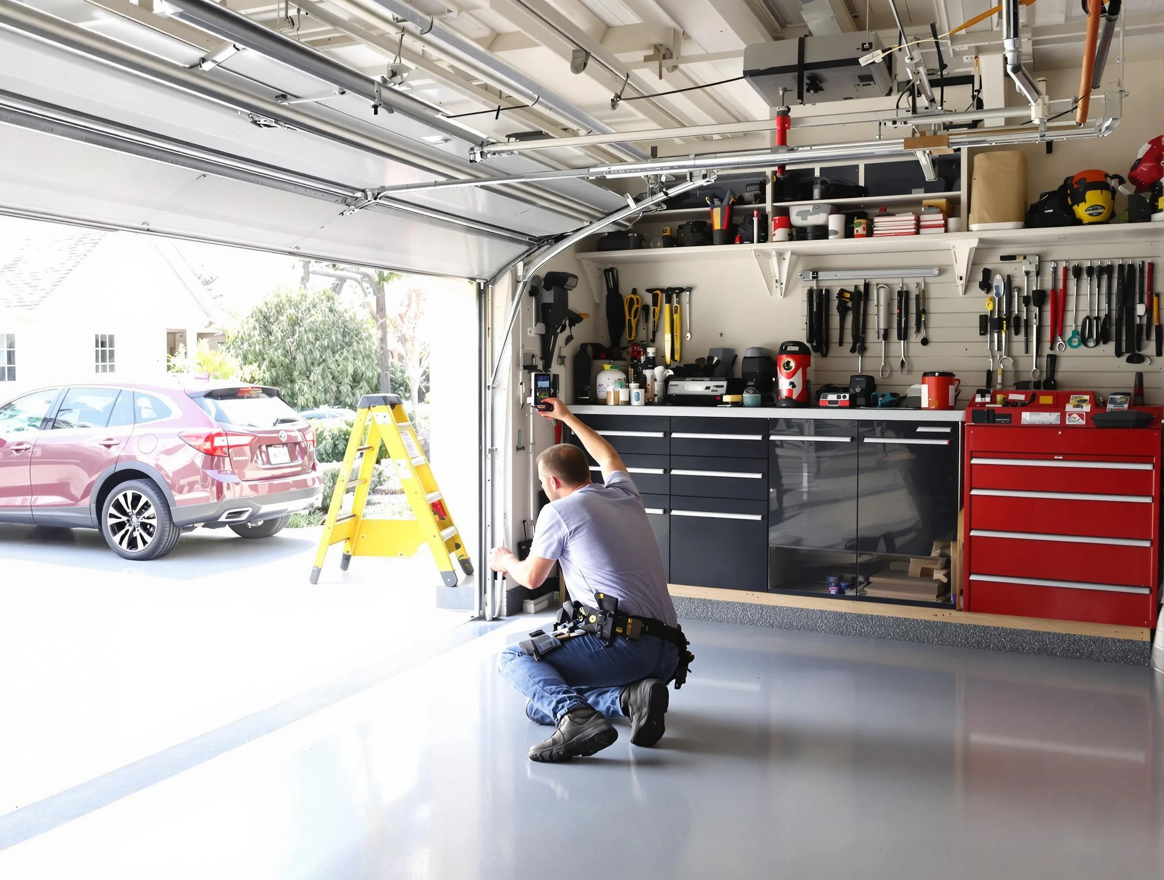 Local garage door repair service by Herriman Garage Door Repair in Herriman