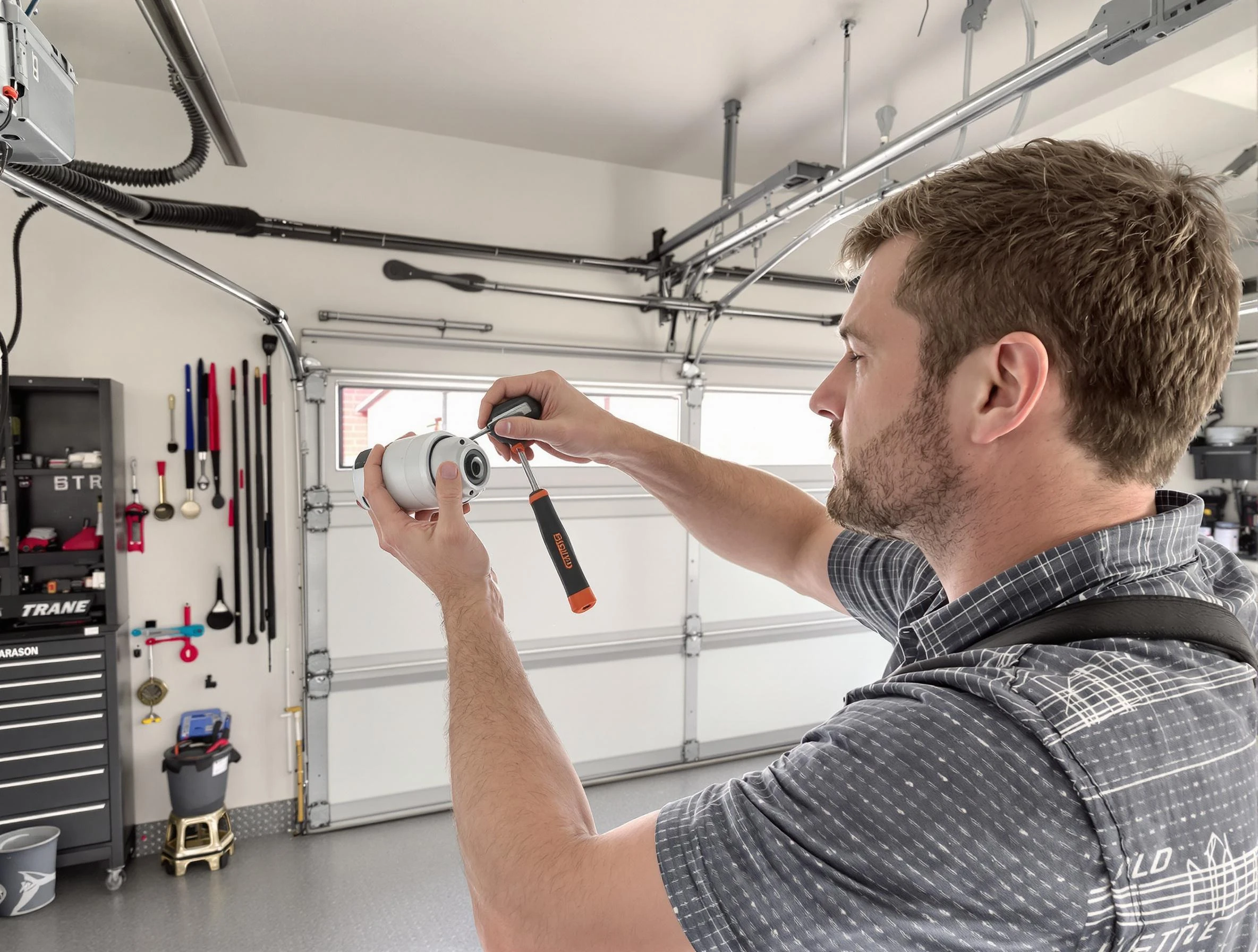 Garage door opener repair service by Herriman Garage Door Repair in Herriman